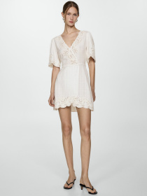 Платье мини MANGO Mini модель 77000358_5 Фото