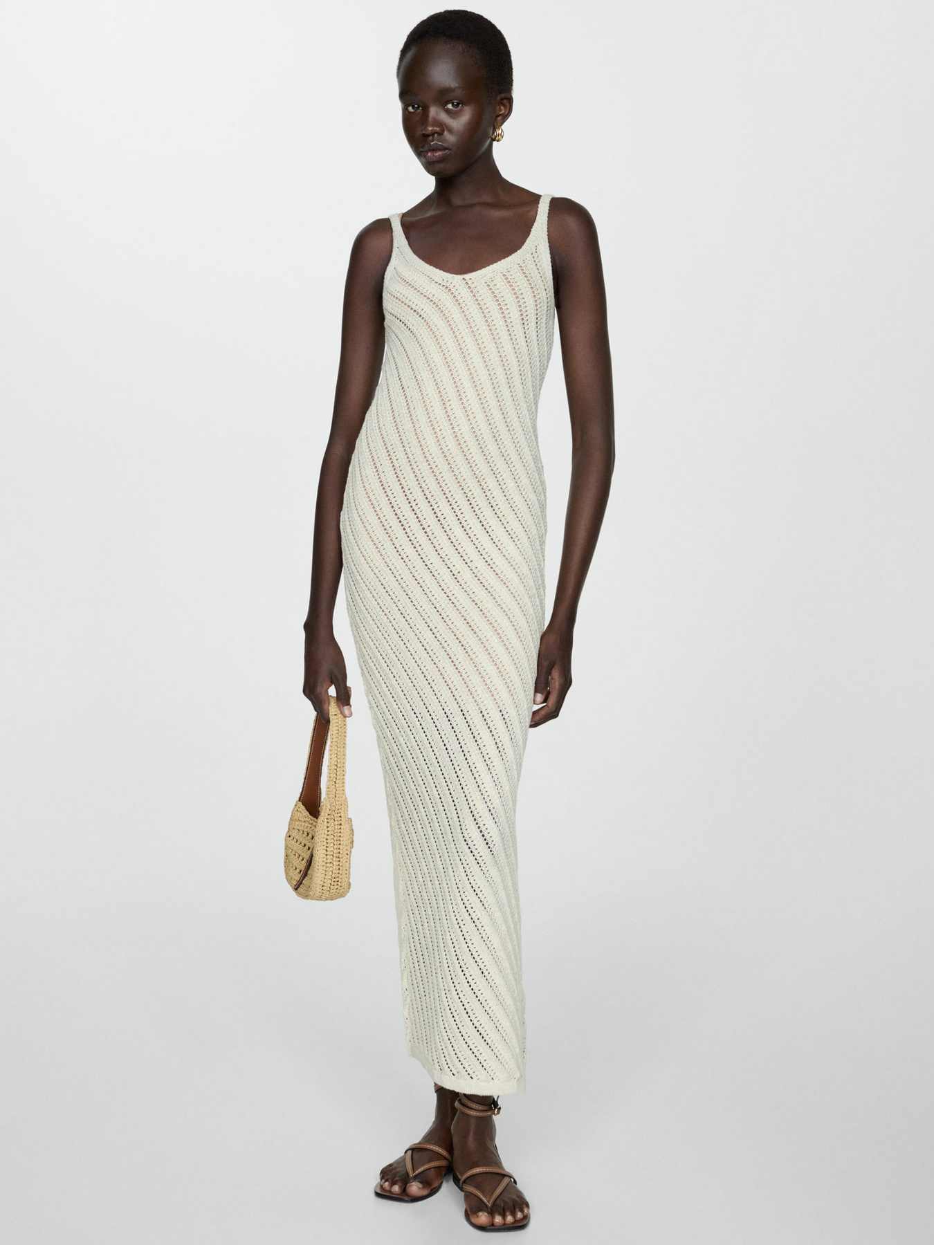 Платье мини MANGO Chi модель 77010375_80 Фото