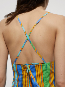 Сарафан MANGO Stripi модель 77030352_52 Фото