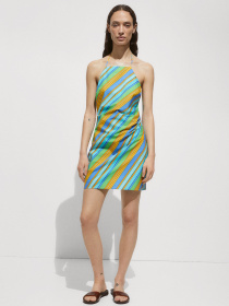 Сарафан MANGO Stripi модель 77030352_52 Фото