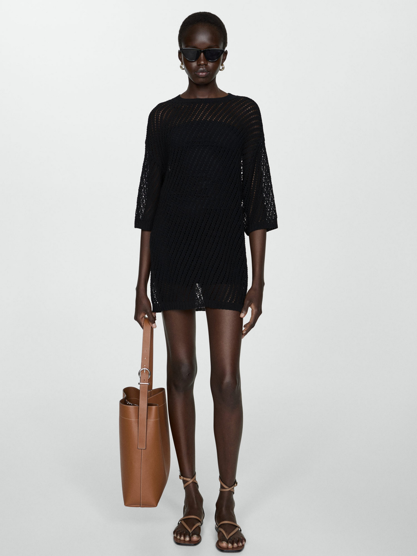 Платье мини MANGO True модель 77050374_99 Фото