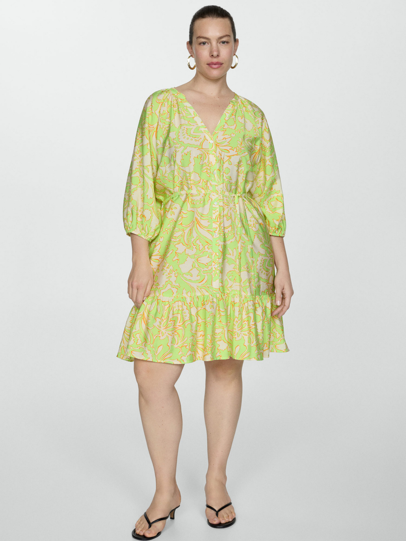 Платье мини MANGO Clavel модель 77060344_14 Фото