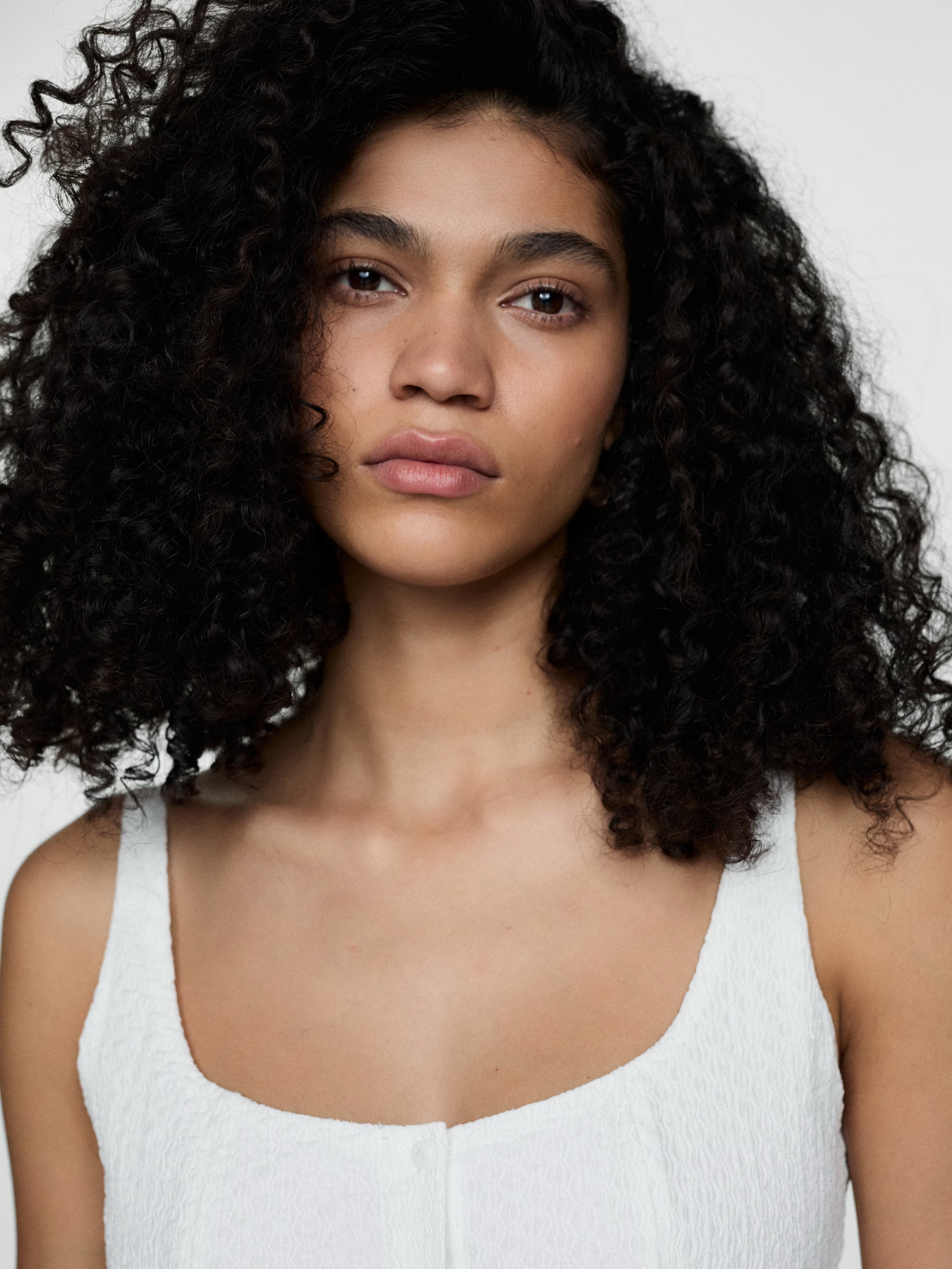 Сарафан MANGO Milk модель 77080361_1 Фото