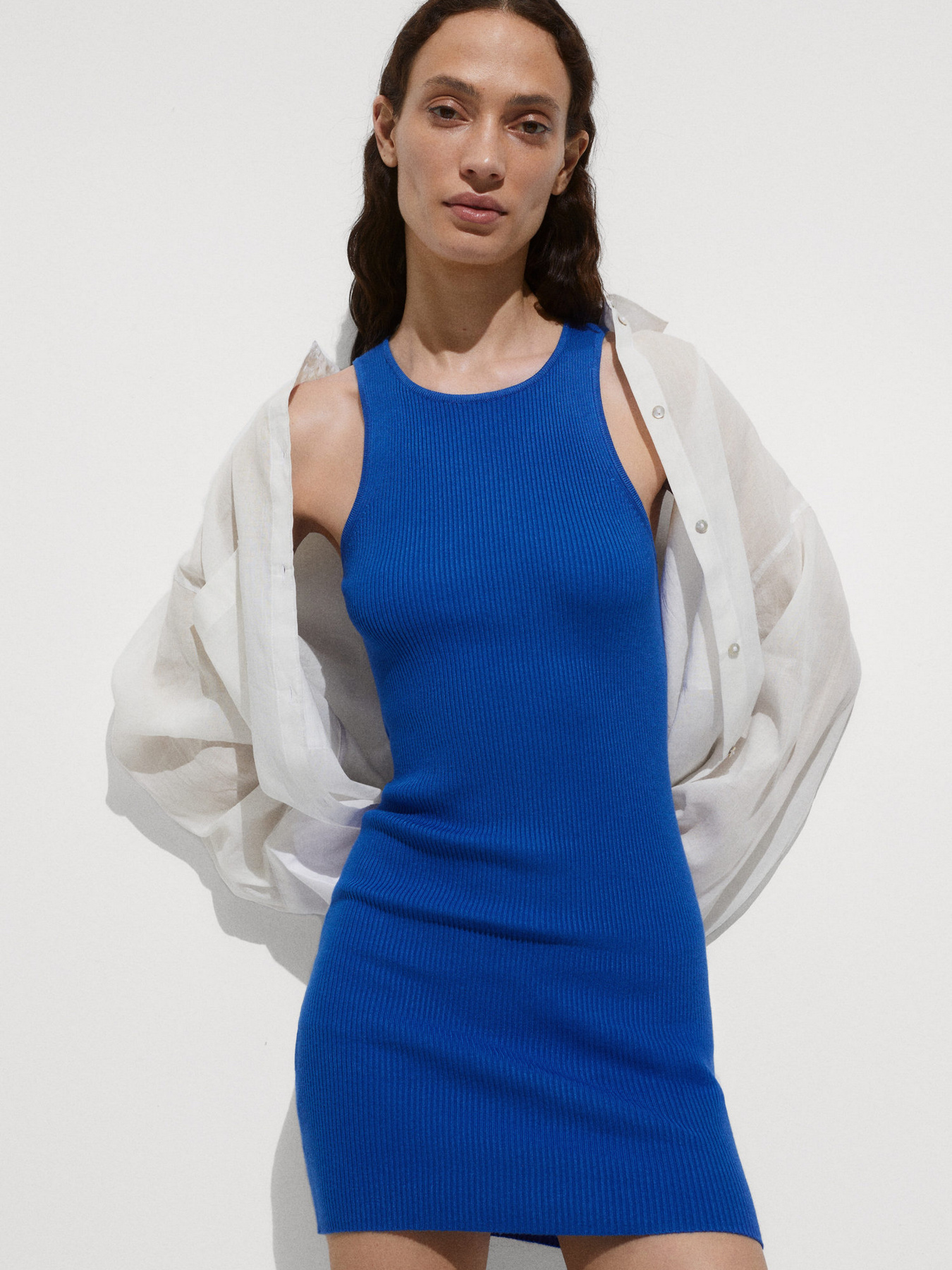 Сукня міні MANGO Orwell модель 77060335_53 Фото