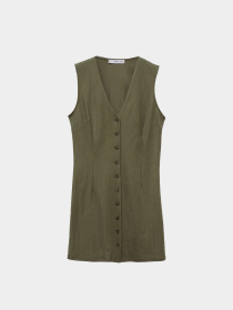 Платье мини MANGO Choco модель 77090364_37 Фото