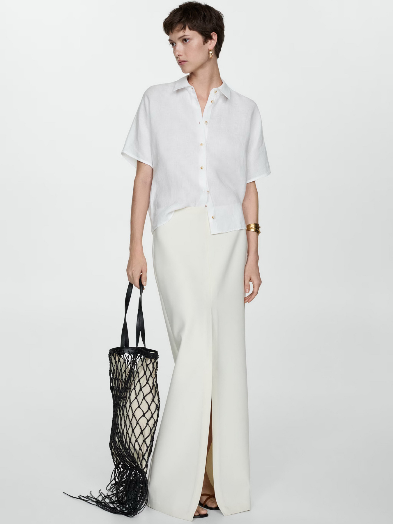 Сорочка MANGO Pai модель 77010203_1 Фото