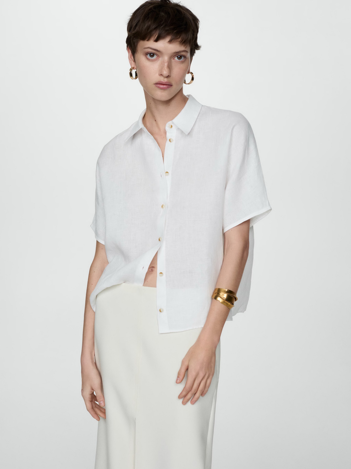 Сорочка MANGO Pai модель 77010203_1 Фото