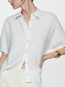 Рубашка повседневная MANGO Pai модель 77010203_1 Рубашка повседневная MANGO Pai модель 77010203_1 Фото