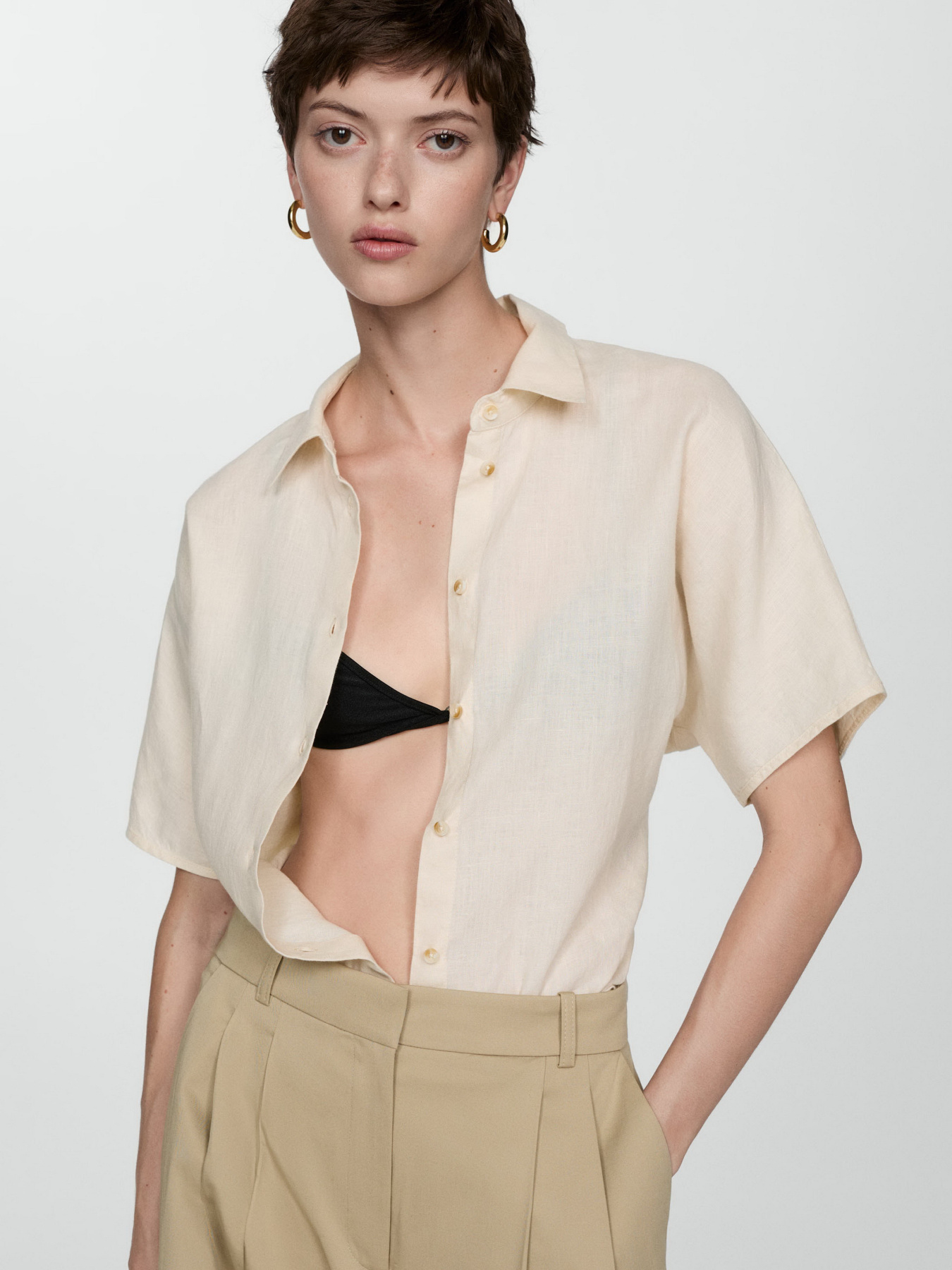 Сорочка MANGO Pai модель 77010203_7 Фото