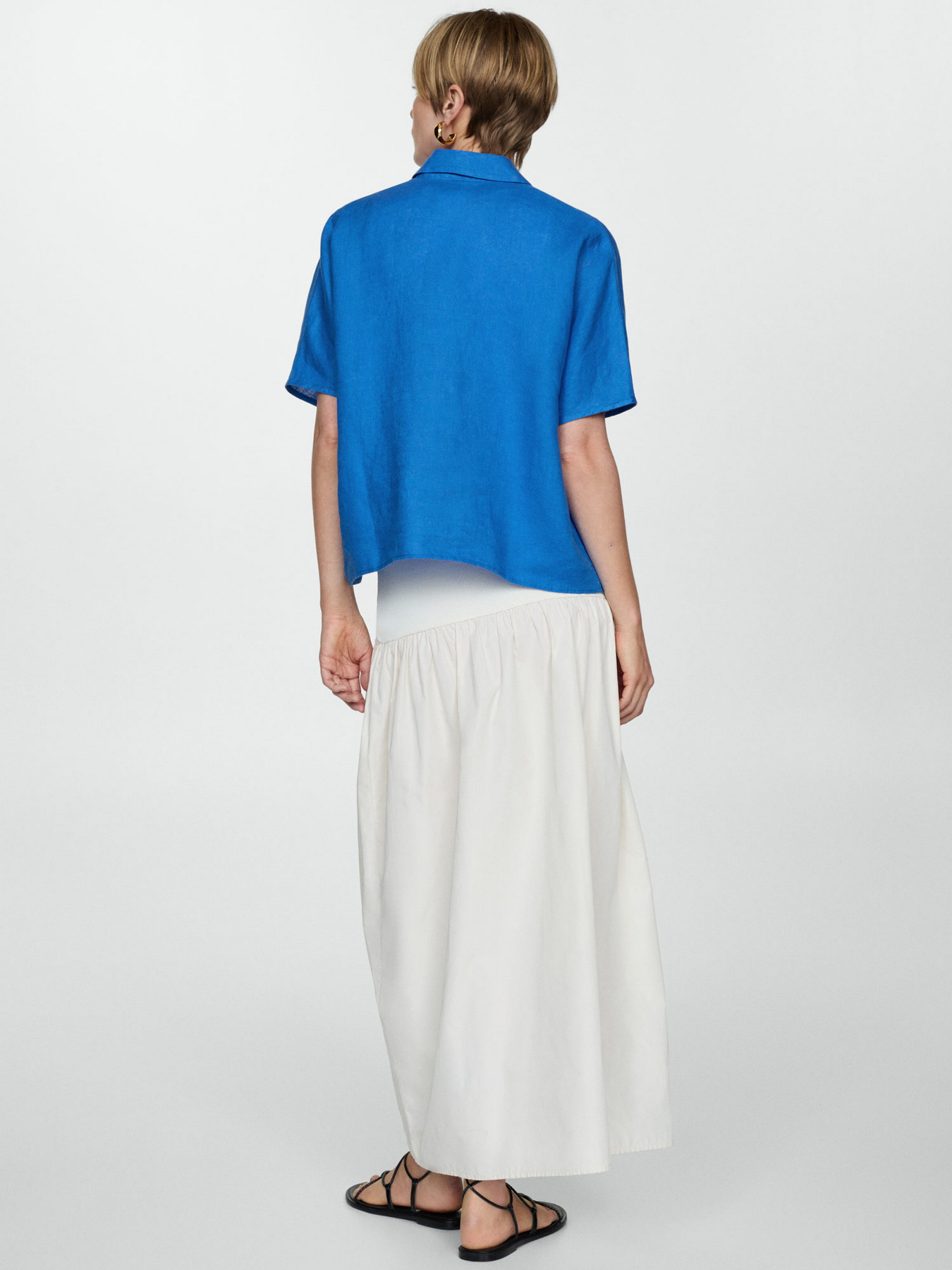 Сорочка повсякденна MANGO Pai модель 77010203_55 Фото