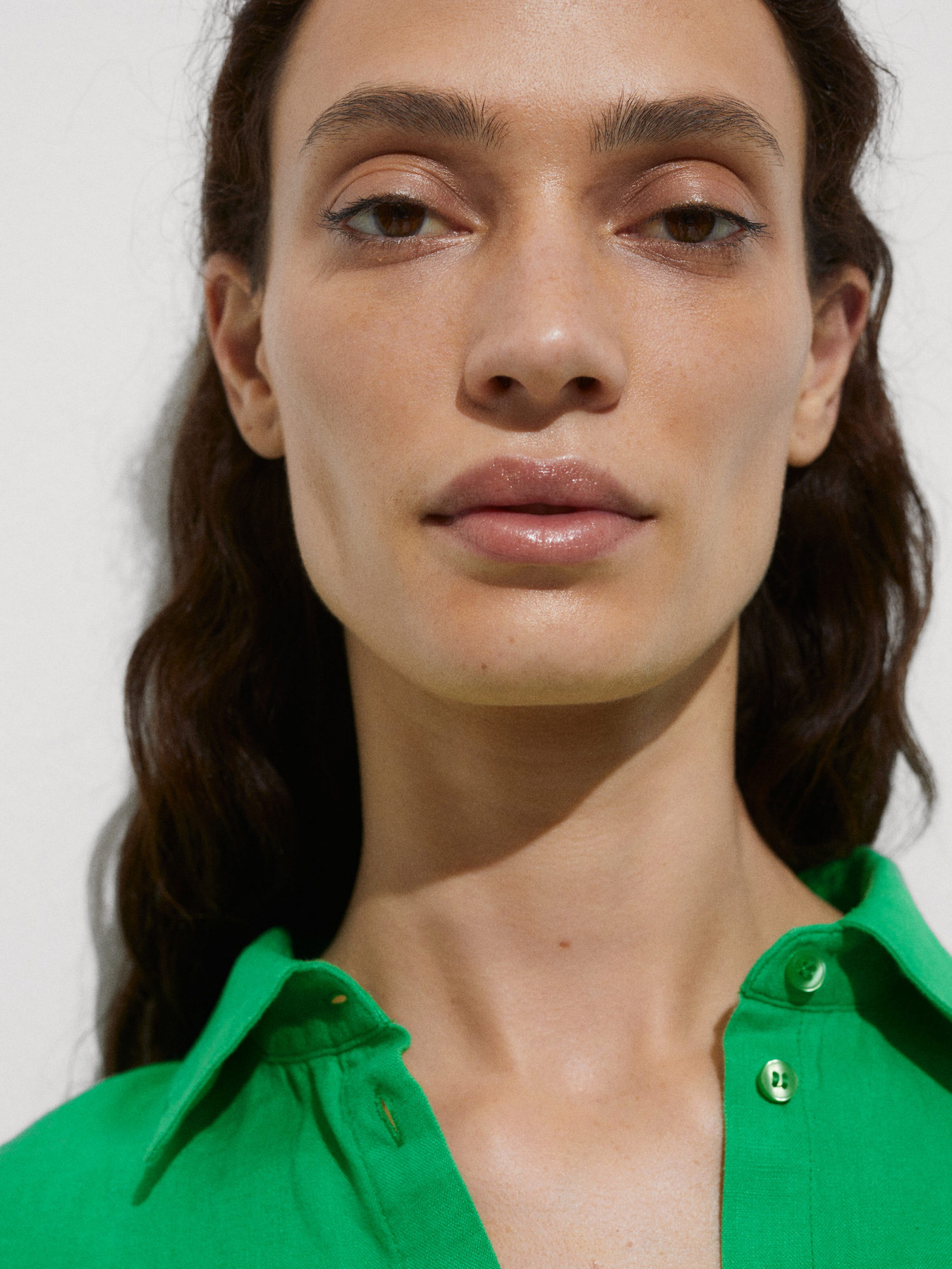 Сорочка MANGO Lino модель 77020348_42 Фото