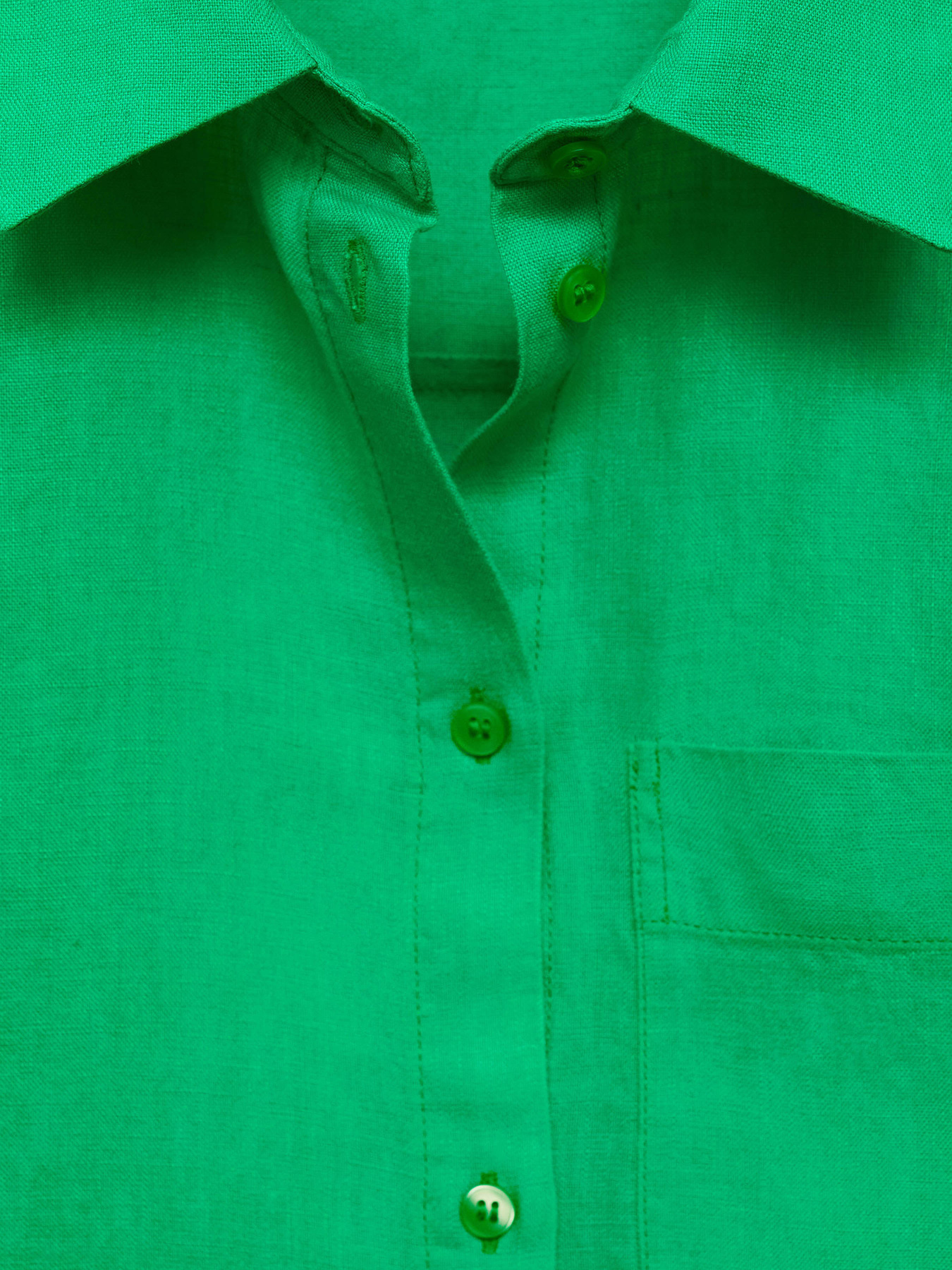 Сорочка MANGO Lino модель 77020348_42 Фото