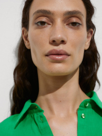 Сорочка MANGO Lino модель 77020348_42 Фото