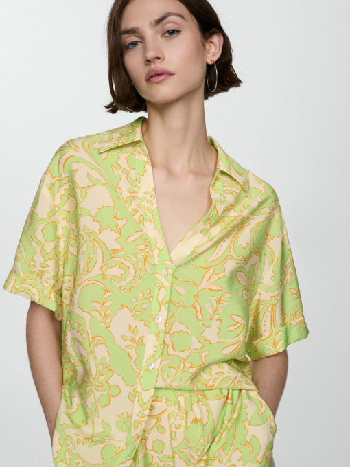 Рубашка MANGO Clavel модель 77020349_14 Фото