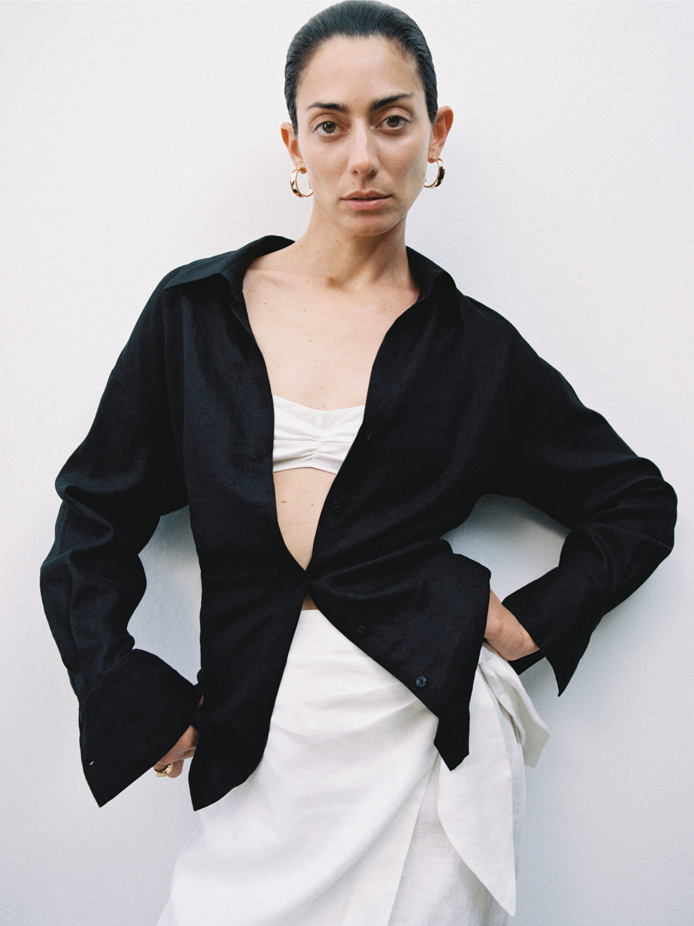 Рубашка MANGO Samari модель 77020352_99 Фото