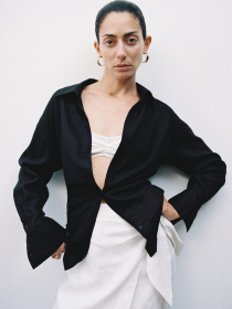 Рубашка MANGO Samari модель 77020352_99 Фото