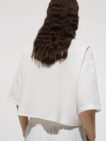 Рубашка повседневная MANGO Bambie модель 77040253_2 Фото