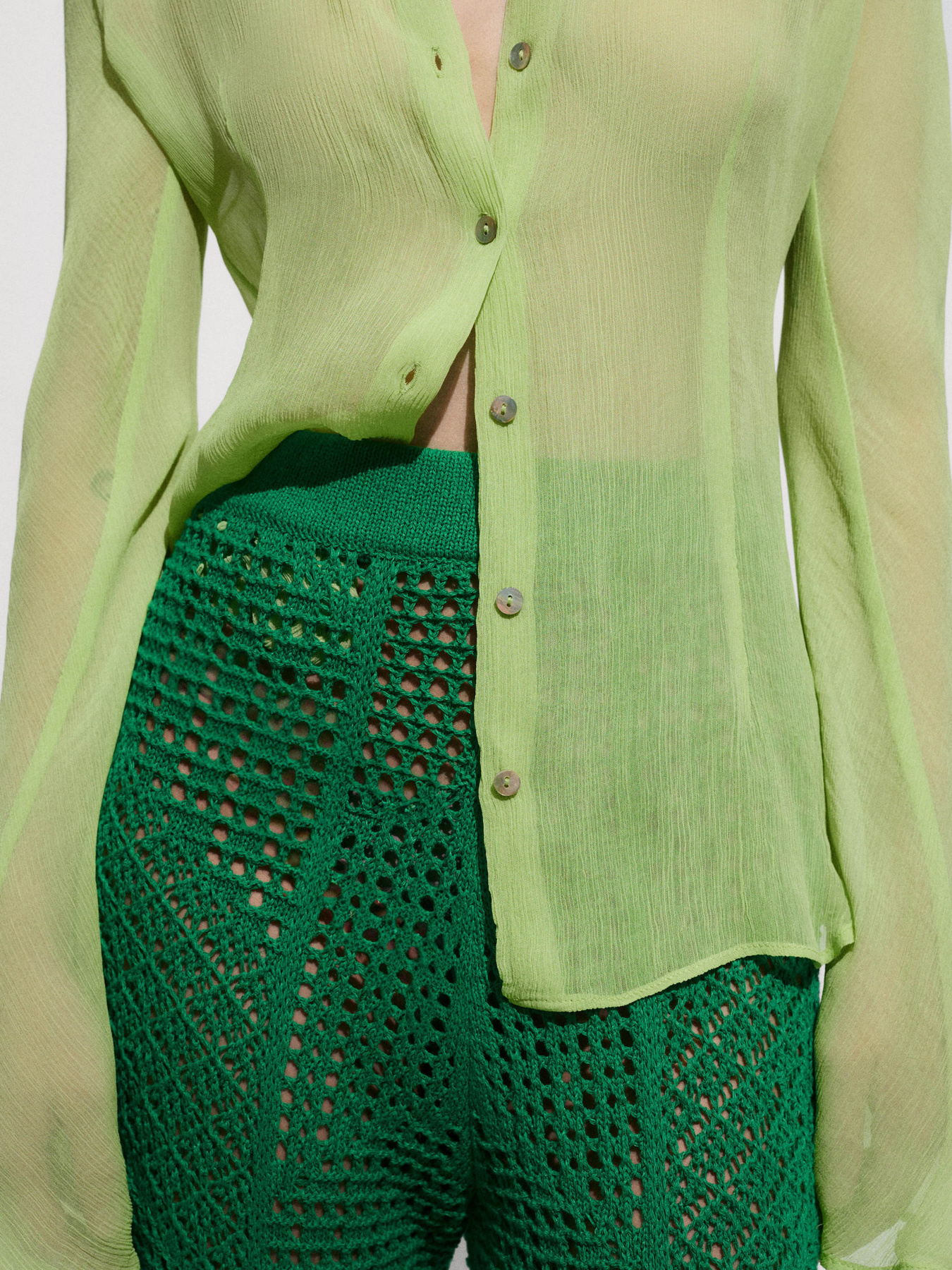 Рубашка повседневная MANGO Felisas модель 77050388_14 Фото