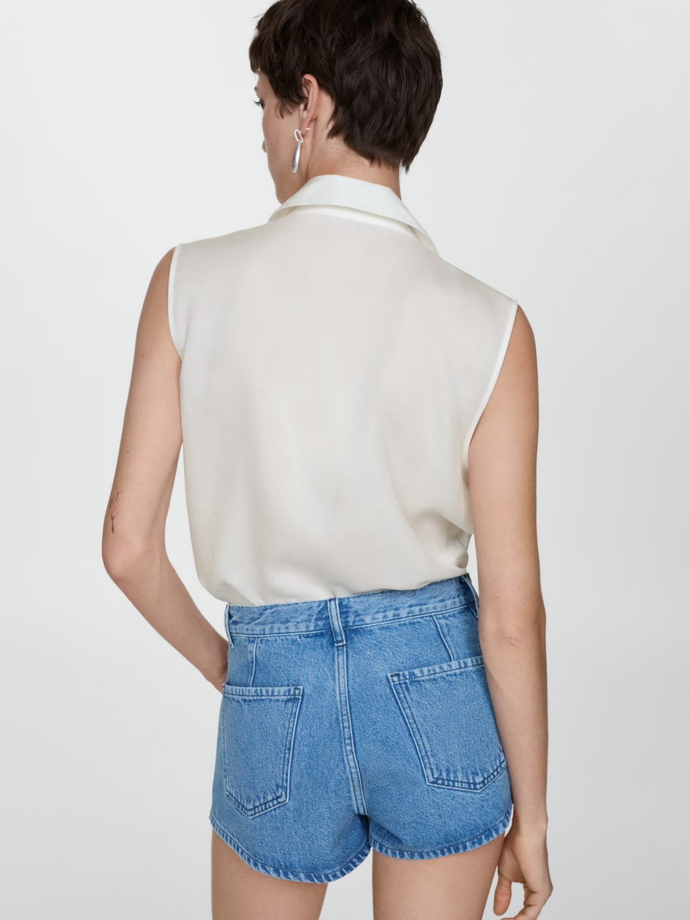 Блуза MANGO Lim модель 77080345_2 Фото