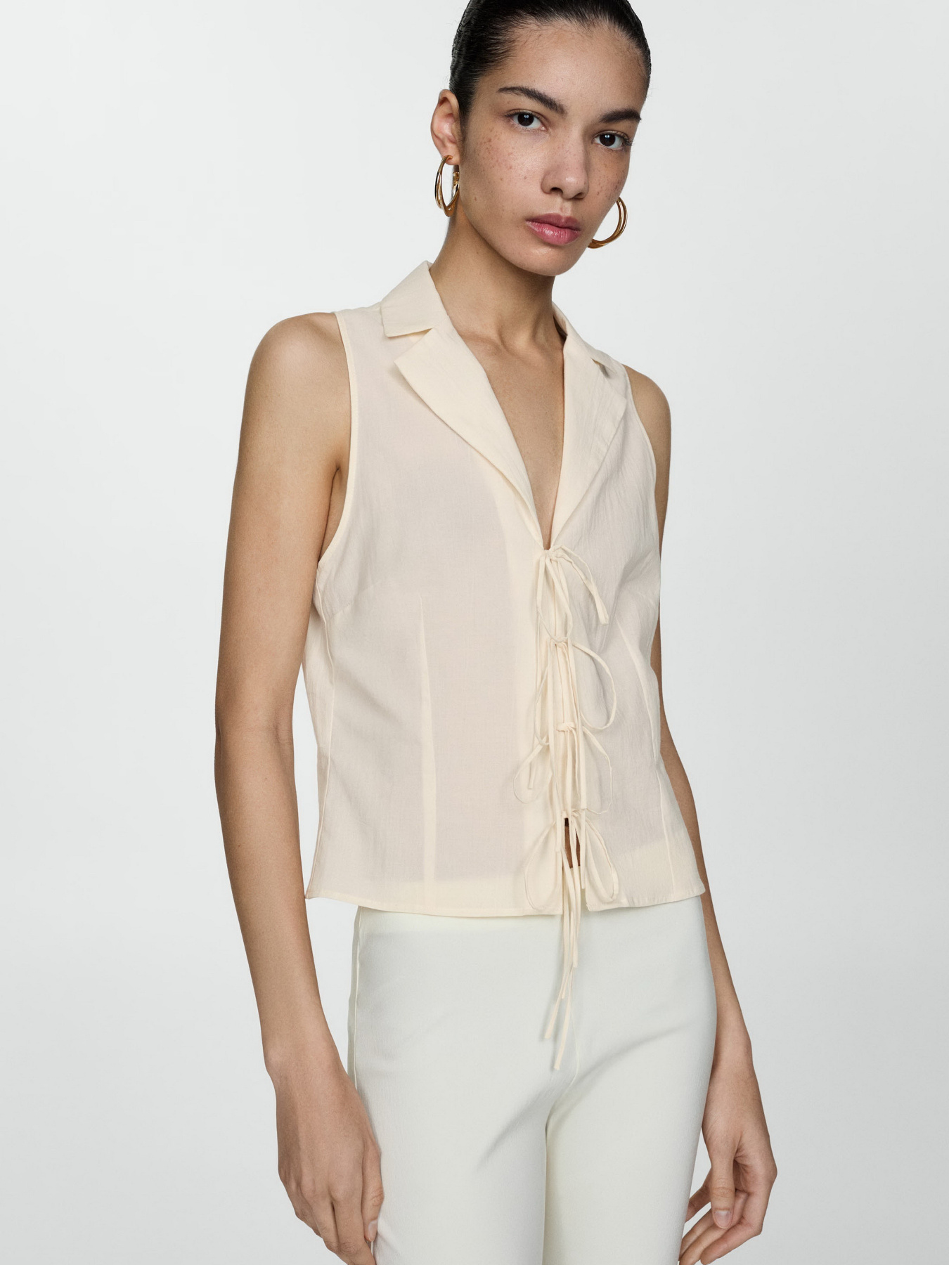 Блуза MANGO Cute модель 77080358_5 Блуза MANGO Cute модель 77080358_5 Фото