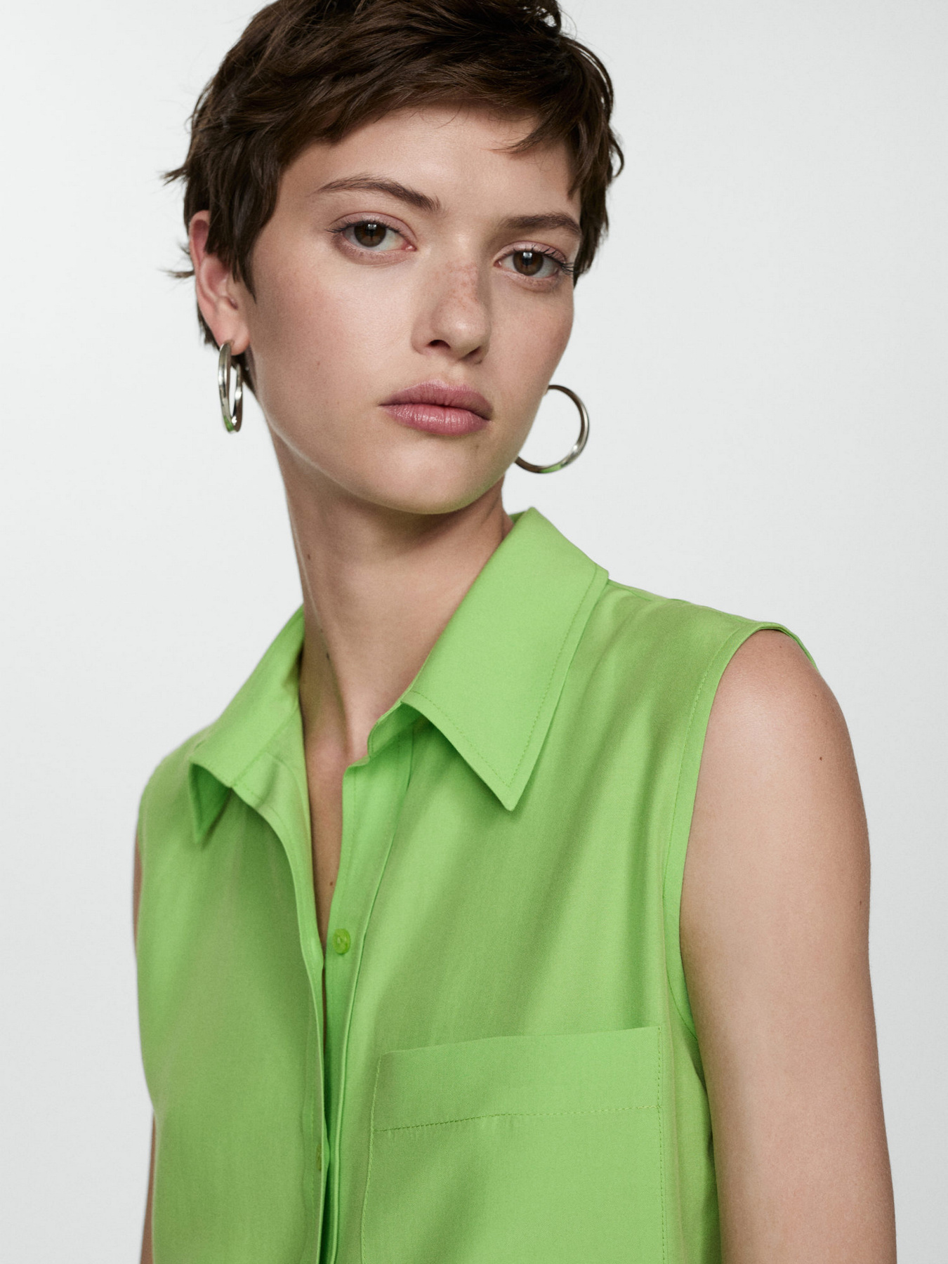 Блуза MANGO Lim модель 77080365_43 Фото