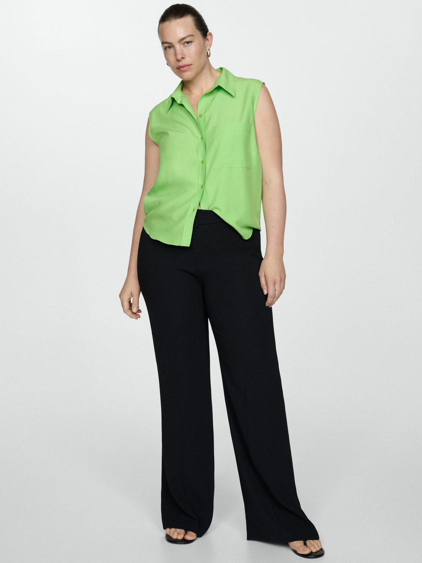 Блуза MANGO Lim модель 77080365_43 Фото