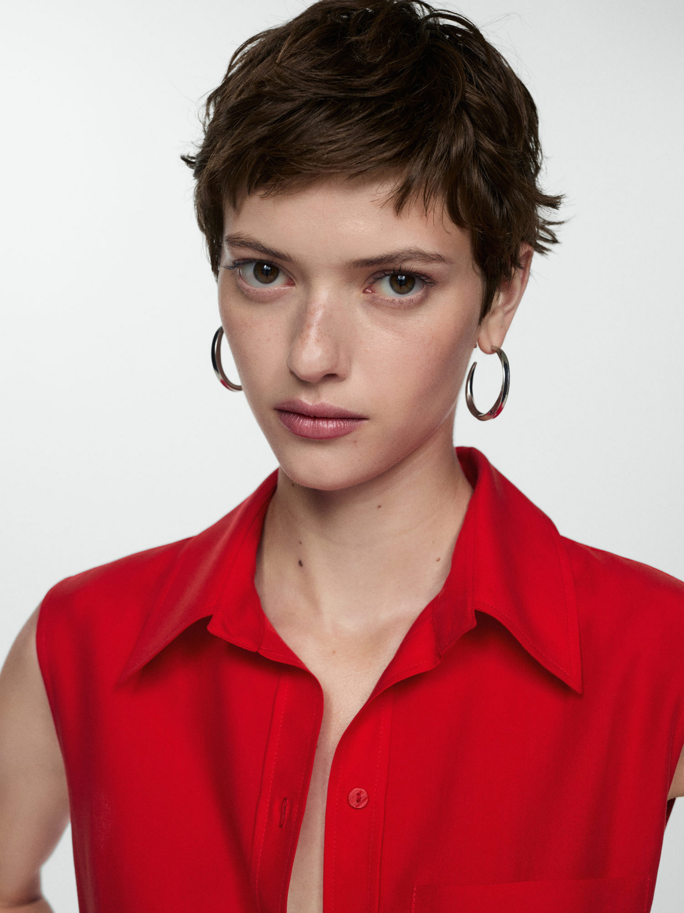 Блуза MANGO Lim модель 77080365_70 Фото