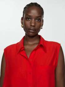 Блуза MANGO Lim модель 77080365_70 Фото