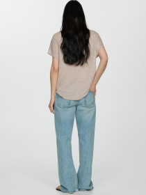 Футболка MANGO Lint модель 77000353_7 Фото