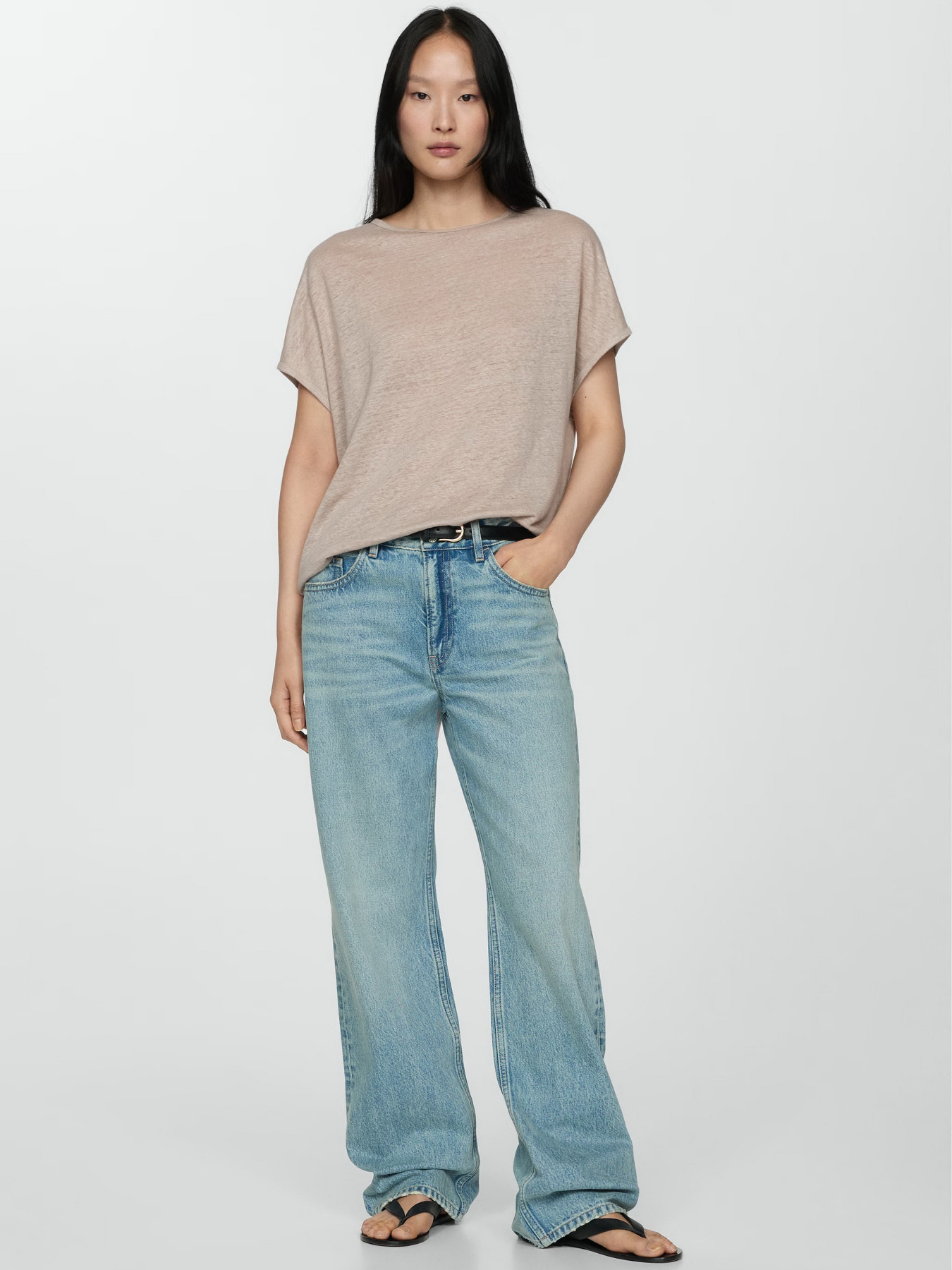 Футболка MANGO Lint модель 77000353_7 Фото