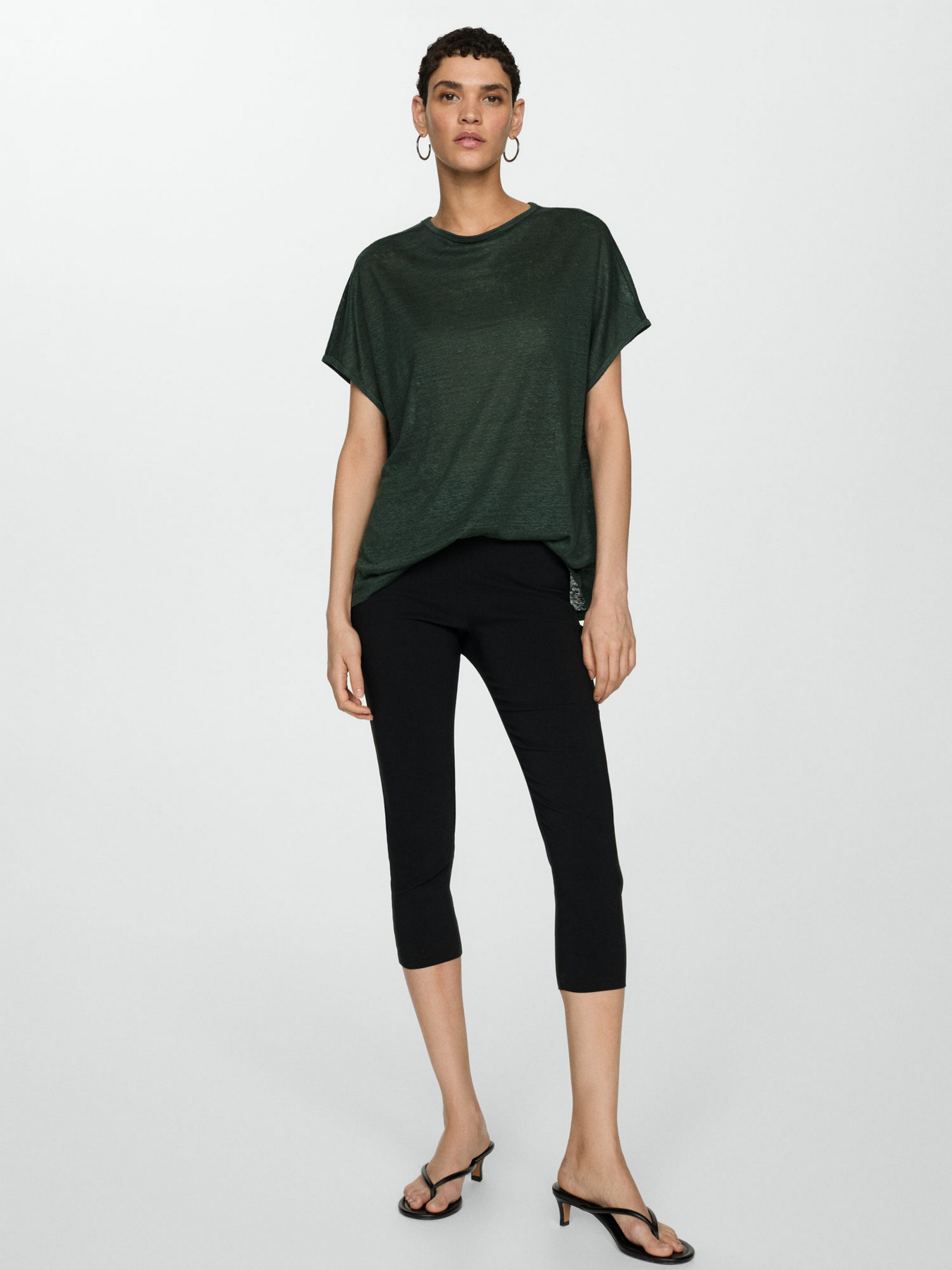 Футболка MANGO Lint модель 77000353_43 Фото