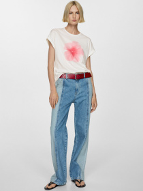 Футболка MANGO Ilustra модель 77010352_81 Фото