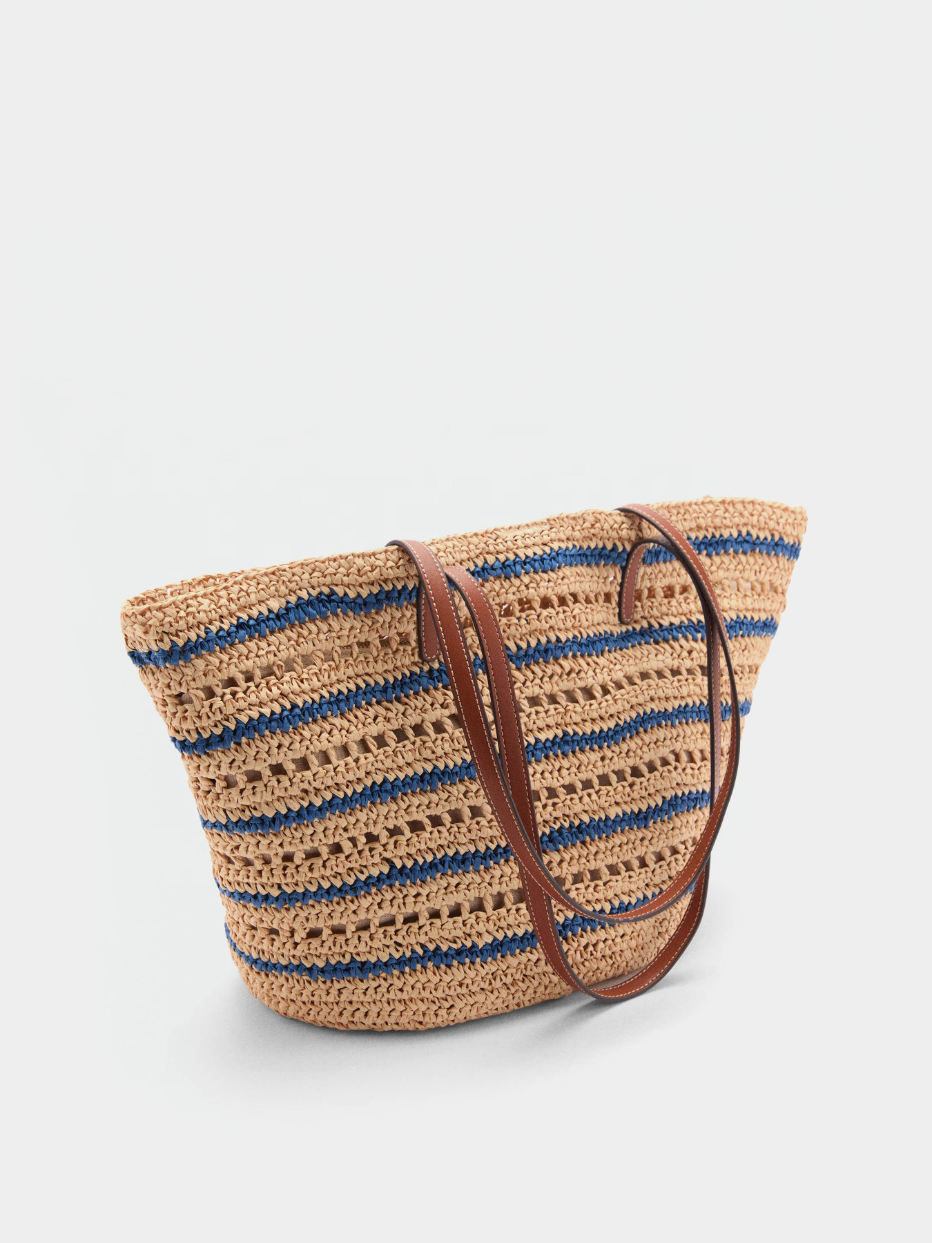 Пляжна сумка MANGO Navy модель 77000228_56 Фото