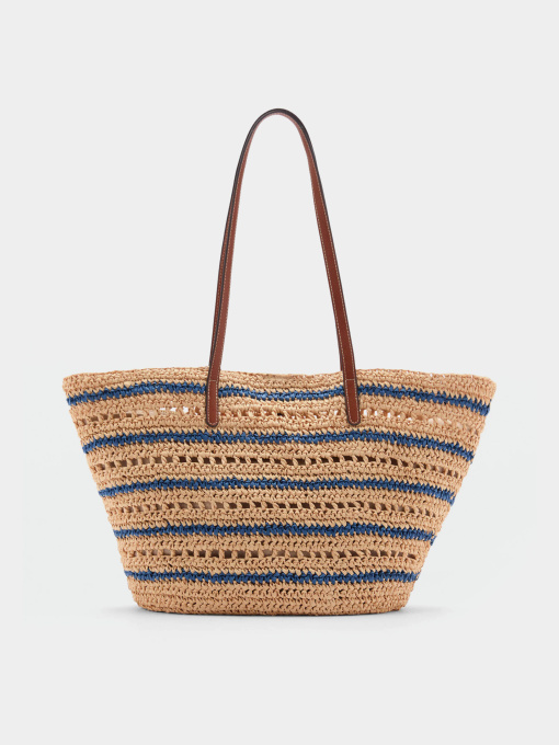 Пляжна сумка MANGO Navy модель 77000228_56 Фото