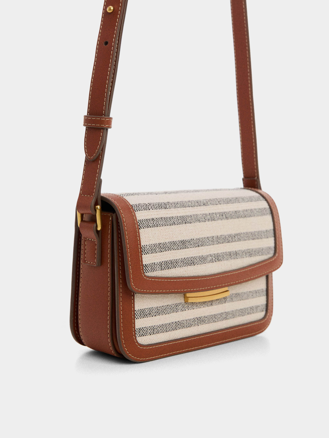 Крос-боді MANGO Stripes модель 77010265_CU Фото