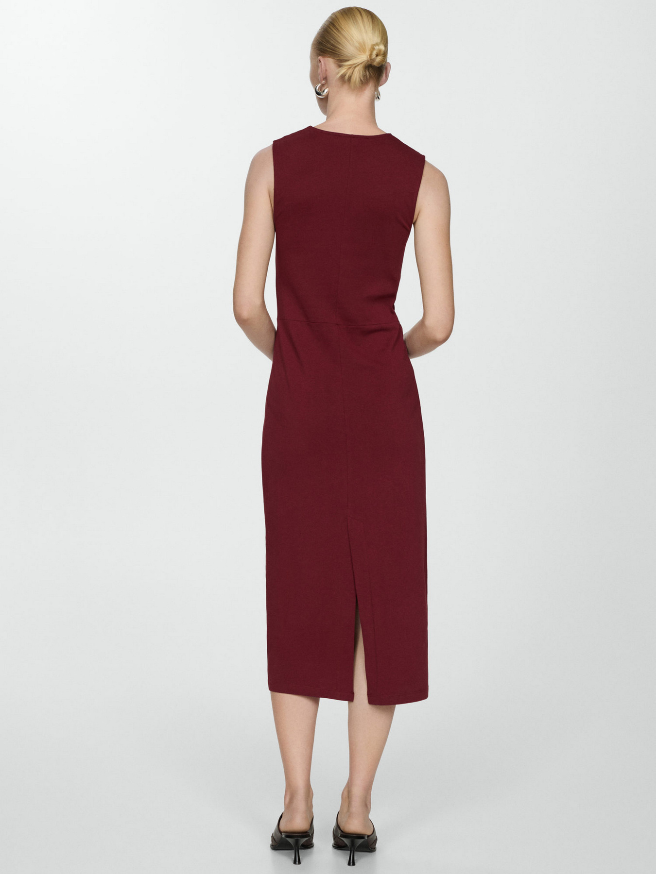 Платье миди MANGO модель 77000368_76 Фото