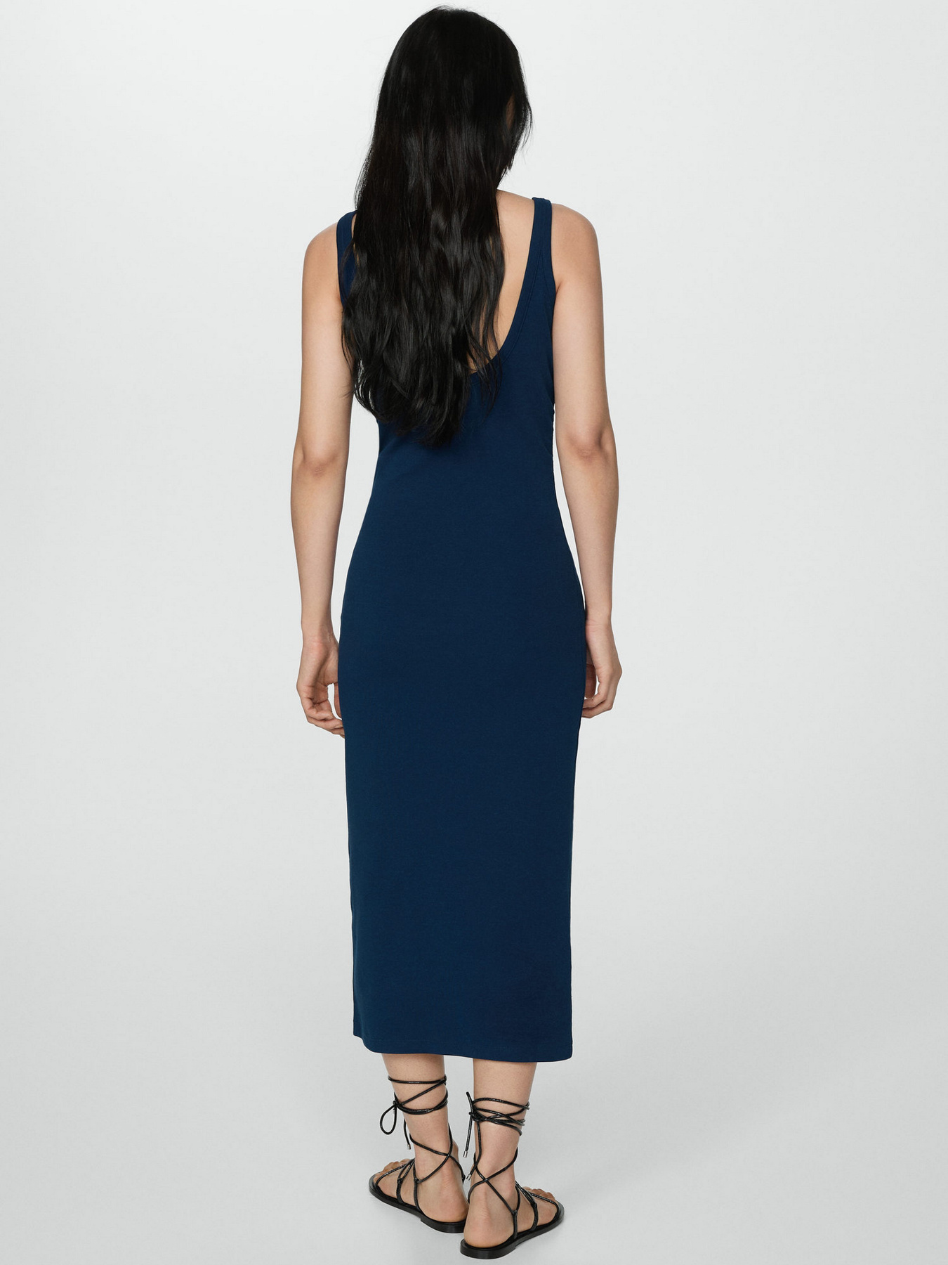 Платье миди MANGO модель 77022921_56 Фото