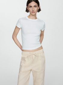 Штани повсякденні MANGO модель 77090592_2 Фото