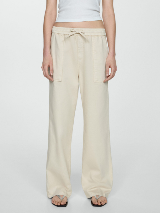 Брюки повседневные MANGO модель 77090592_2 Фото