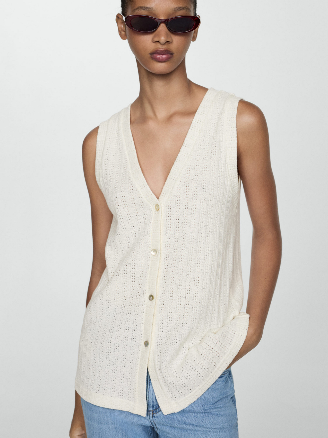 Жилет MANGO модель 77072005_5 Фото