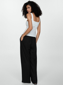 Штани повсякденні MANGO модель 77040372_99 Фото