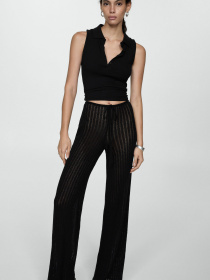 Штани повсякденні MANGO модель 77080340_99 Фото