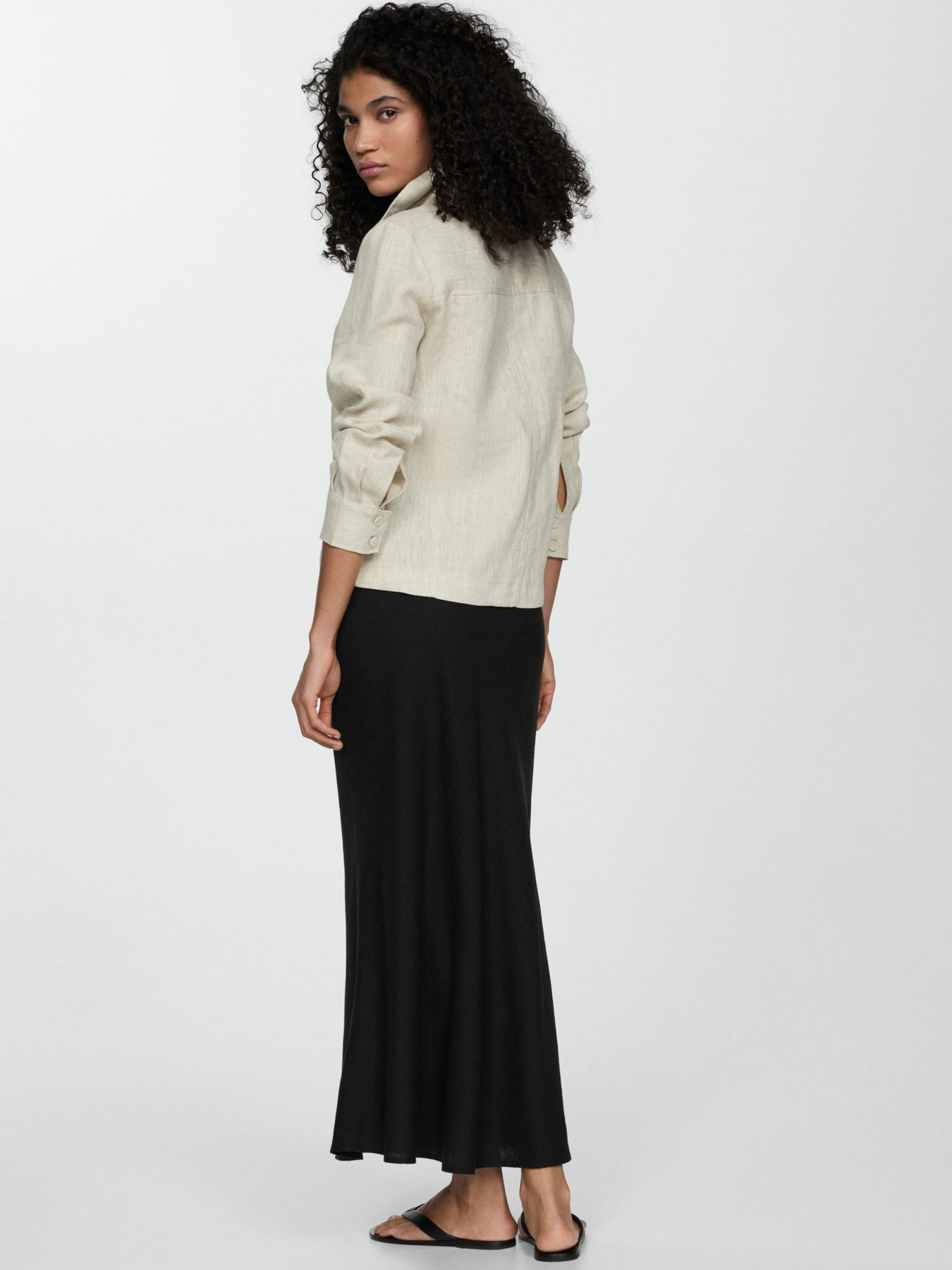 Юбка макси MANGO модель 77090347_99 Фото