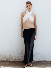 Юбка макси MANGO модель 77090347_99 Фото