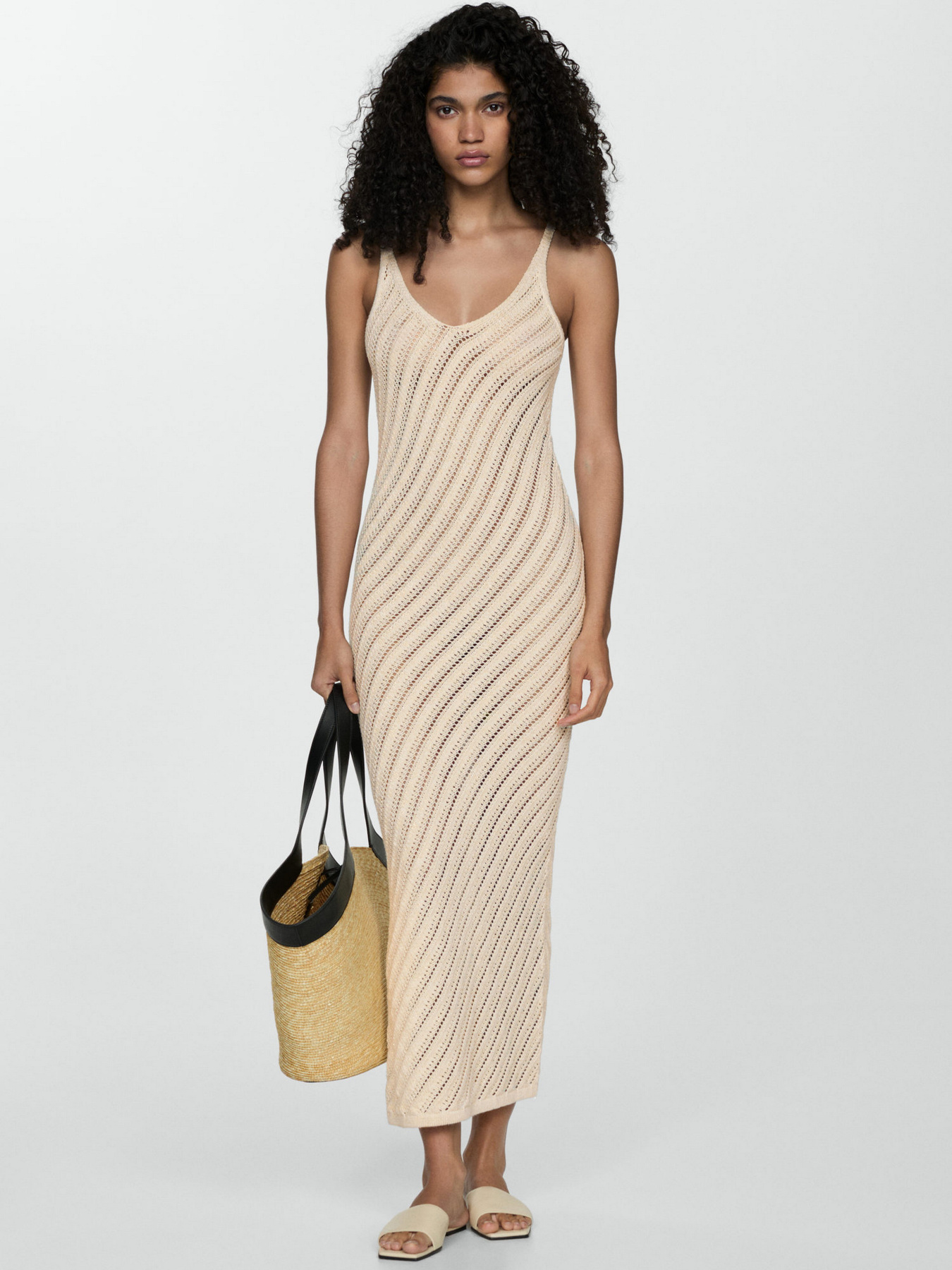 Сарафан MANGO модель 77030338_OR Фото