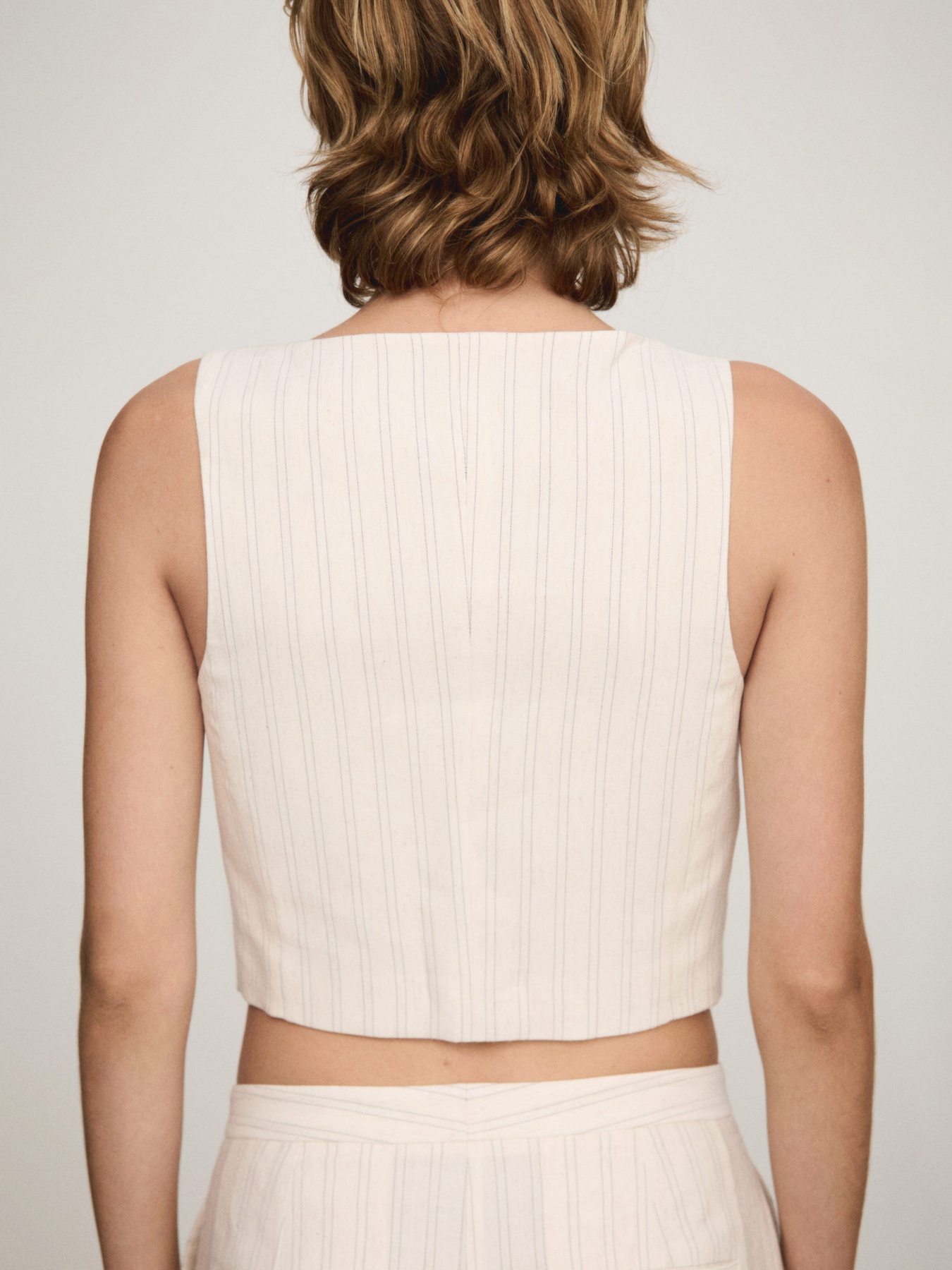 Жилет классический MANGO модель 77043271_5 Фото