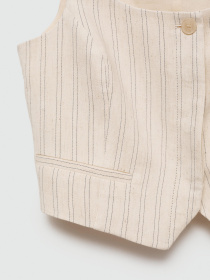 Жилет классический MANGO модель 77043271_5 Фото