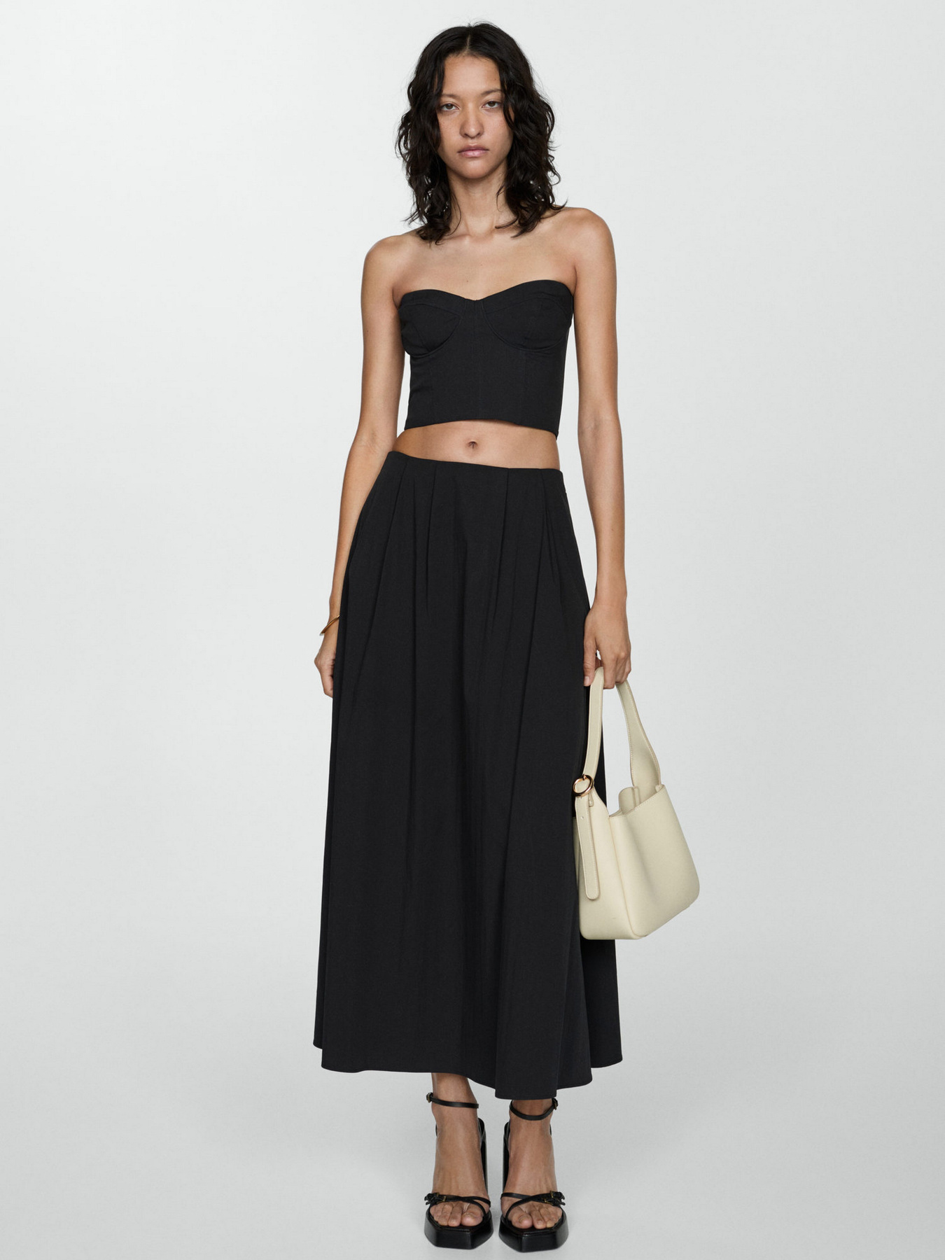Юбка макси MANGO модель 77050380_99 Фото