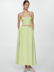 Юбка макси MANGO модель 77050380_40 Фото