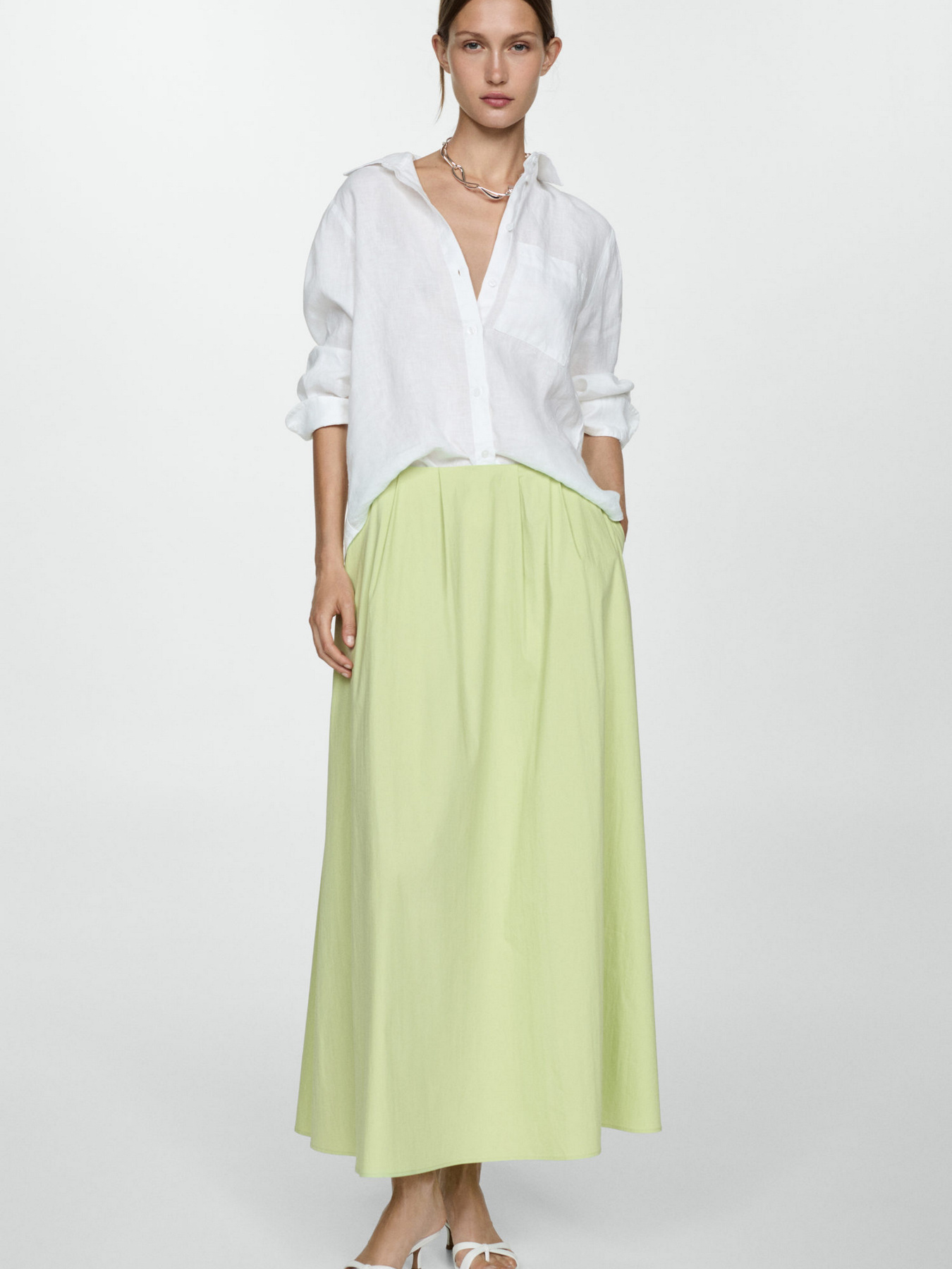 Спідниця максі MANGO модель 77050380_40 Фото